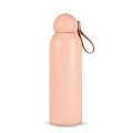 Sagaform Tekla Stahlisolierflasche (recycelt) 500 ml, Pastellrosa