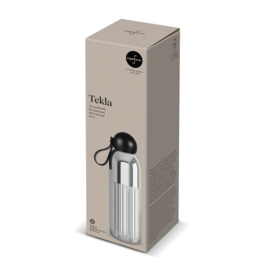 Sagaform Tekla Stahlisolierflasche Chrom (recycelt) 500 ml, Produktbild (4)