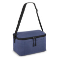 R-PET 600D 6-Dosen-Kühltasche 25 x 14,5 x 15,5 cm 5 l, Dunkelblau