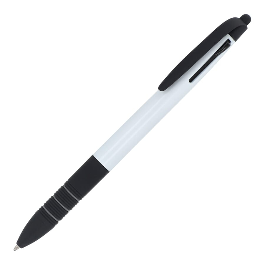 3-Farben-Stift Berlin, Weiss / Schwarz, Produktbild (1)