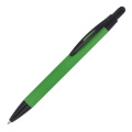 Kugelschreiber Alaska Softtouch mit Stylus R-AL, Hellgelb
