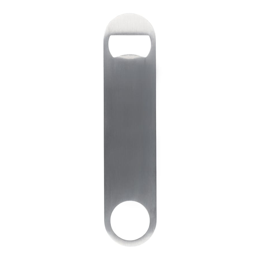 Edelstahl-Flaschenöffner, Silber, Produktbild (1)