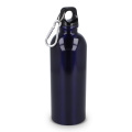 R-Edelstahl einwandige Flasche mit Karabiner 500 ml, Dunkelblau