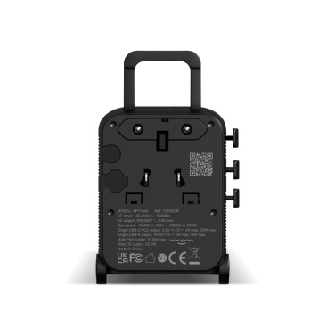 Xoopar Luggie GaN Weltreise-Adapter-Trolley, Schwarz, Produktbild (4)