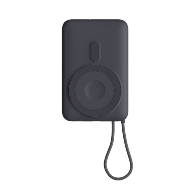 Nova Wireless Powerbank Kompatibel mit MagSafe und Apple Watch 10000 mAh, Dunkelgrau, Produktbild (3)