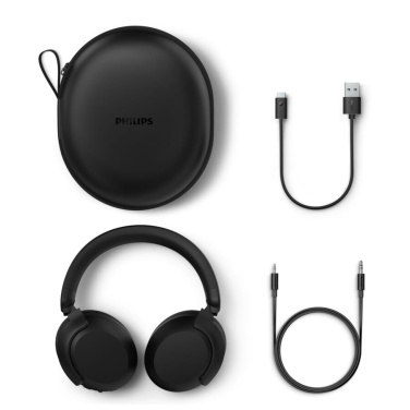 Philips TAH8000E Over-Ear-Kopfhörer mit ANC, Schwarz, Produktbild (2)
