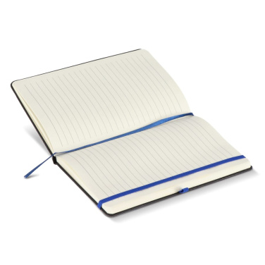 Notizbuch Iroko Hardcover Laser A5, Schwarz / Blau, Produktbild (3)