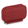 rPET 300D Kora Organizer-Tasche, Dunkelrot