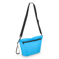 Wasserabweisende Ripstop-Umhängetasche 33 x 23 x 13 cm, Hellblau