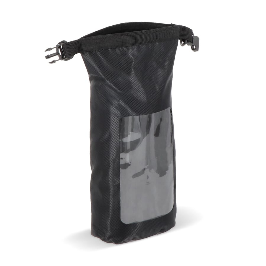 2L Ripstop Dry Bag für Mobiltelefone – IPX6, Schwarz, Produktbild (1)