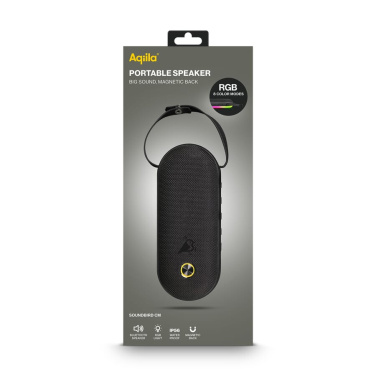 Aqiila Soundbird CM Bluetooth-Lautsprecher 30 W mit RGB-Beleuchtung, Schwarz, Produktbild (2)