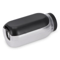 All-in-One-Lunchbox mit Soßenfach und Löffel-Gabel, Schwarz