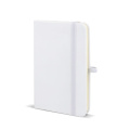 PU-Notizbuch Sora A6, Weiss