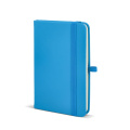PU-Notizbuch Sora A6, Hellblau