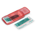 Pflasterbox mit 5 PE-Pflastern (56 × 18 mm), Rot