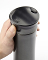 Thermobecher ARCTIC 400 ml, Graphitgrau