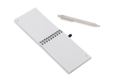 Notizbuch mit Stift A6 TRESA, Produktbild, Natur (2)