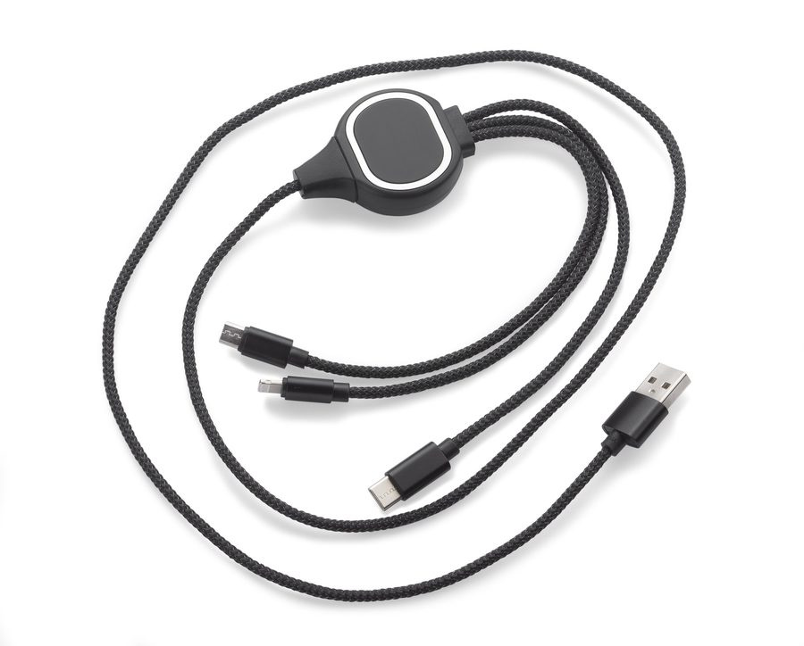 4-in-1 USB-Kabel LUX, Produktbild