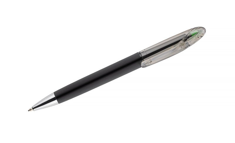 Kugelschreiber mit Textmarker HILIG, Produktbild