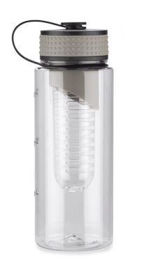 Trinkflasche mit Fruchteinsatz FRUGT 800 ml, Produktbild, Grau (3)