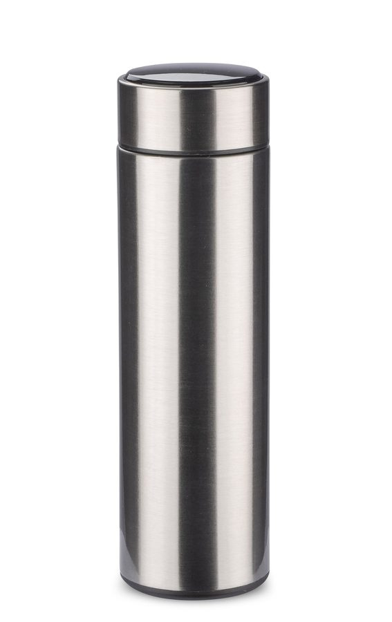 Thermoflasche mit Thermometer LEDIKT 440 ml, Produktbild