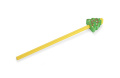 Bleistift mit Radiergummi CHRISTMAS - Weihnachtsbaum, Gelb