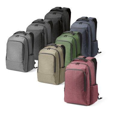 New York 20L Rucksack aus recy.Nylon und rPET. Laptops bis 17", Burgund, Produktbild (4)