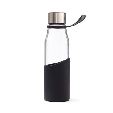 VINGA Lean Glasflasche, Schwarz, Detailansicht (1)