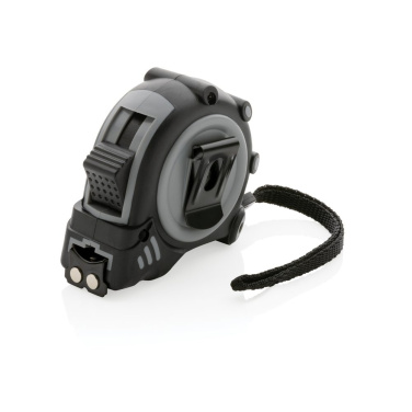 Grip 5m/19mm Maßband aus RCS recyceltem Kunststoff, grau, Detailansicht (2)