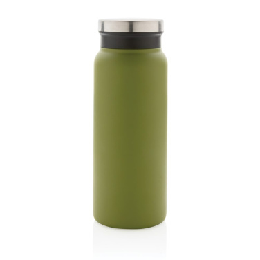 RCS recycelte Stainless Steel Vakuumflasche 600ml, Grün, Detailansicht (2)
