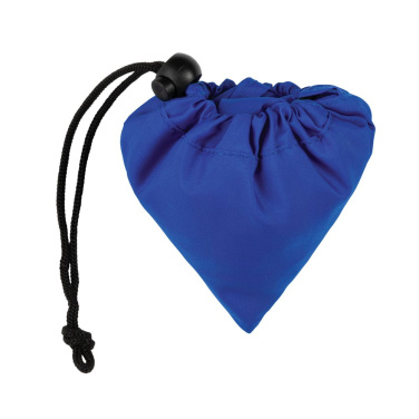 Impact AWARE™ RPET 190T faltbarer Shopper, Blau, Detailansicht (3)