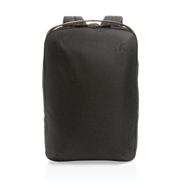 Impact AWARE™ 300D Two-Tone Deluxe 15.6" Laptop-Rucksack, Schwarz, Detailansicht (2)