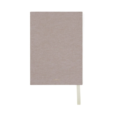 VINGA Thankfulness GRS-recyceltes Papierjournal, Beige, Detailansicht (3)