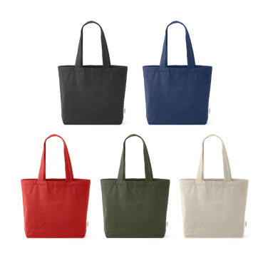 Mulhacén Einkaufstasche aus recy. Baumwolle, 320g/m², 65cm Henkel, Natur, Produktbild (2)