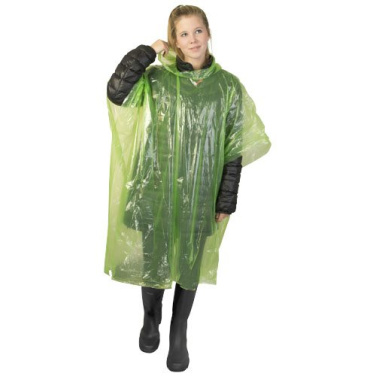 Ziva Einweg Regenponcho mit Hülle, Kalk, Produktbild (2)