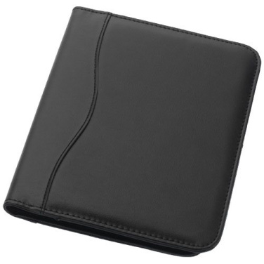 Ebony A5 Schreibmappe, Durchgehend schwarz, Produktbild (2)