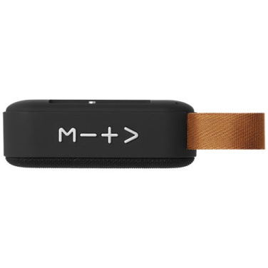 Fashion Stoff Bluetooth®-Lautsprecher, Durchgehend schwarz, Produktbild (1)