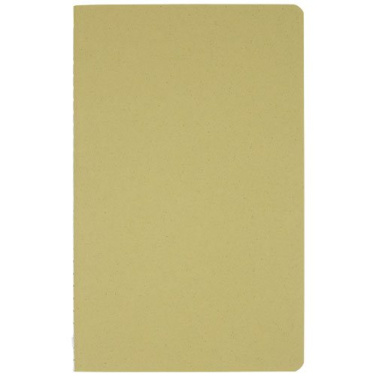 Fabia Notizbuch mit Cover aus Crush Papier, Olive, Produktbild (1)