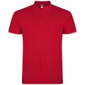 Star Poloshirt für Kinder, Rot