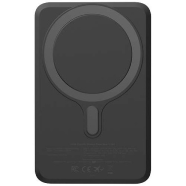 Xtorm FS5W051 5.000 mAh magnetische kabellose Powerbank, Schwarz, Produktbild, Durchgehend schwarz (2)