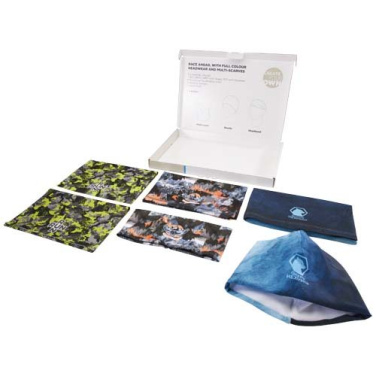 Musterbox mit Sublimation Kopfbedeckungen, Weiß, Produktbild (1)