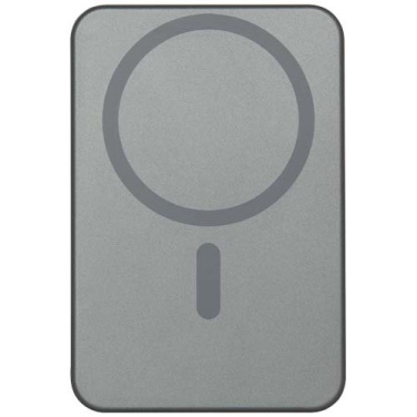 Avis 10.000 mAh RCS Powerbank aus recyceltem Aluminium mit Magnetfunktion , Gunmetal, Produktbild (2)