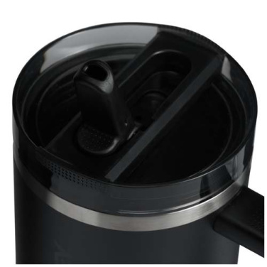 Stanley Quencher® ProTour 1180 ml Thermobecher aus recyceltem Edelstahl mit Flip Strohhalm , Schwarz, Produktbild (3)