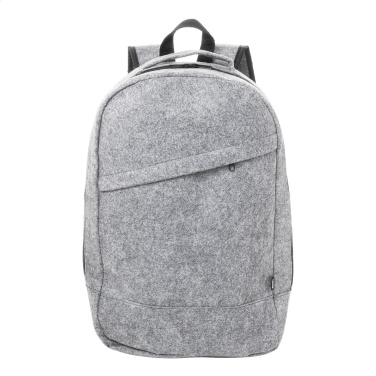 Refelt Back – RPET-Filz-Rucksack, grau, zusätzliche Produktansicht 2