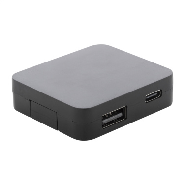Rahubu – RAB USB-Hub, schwarz, zusätzliche Produktansicht 3