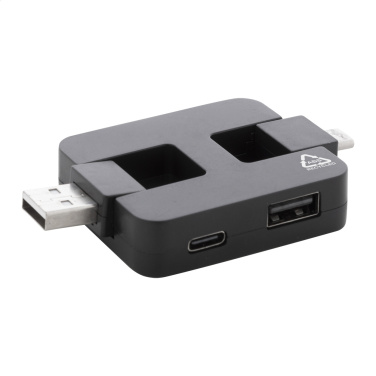 Rahubu – RAB USB-Hub, schwarz, zusätzliche Produktansicht 4
