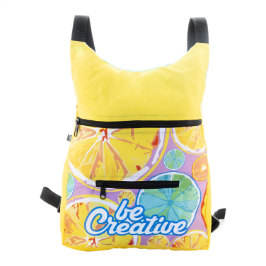 SuboBag Folback – Individueller faltbarer RPET-Rucksack, schwarz, zusätzliche Produktansicht 2