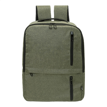 Lauder – Rucksack, RPET, grün, zusätzliche Produktansicht 3