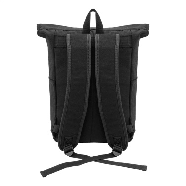 Blakkan Back – Rucksack aus recyceltem Canvas, grün, zusätzliche Produktansicht 2