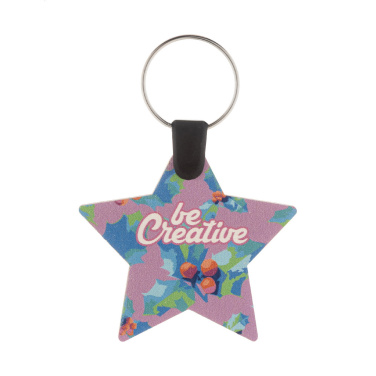 Fjerny Creative – Schlüsselanhänger Weihnachten, Stern, natur, zusätzliche Produktansicht 4